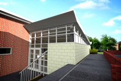 Proposals for Reception Area for Caistor Yarbrough School