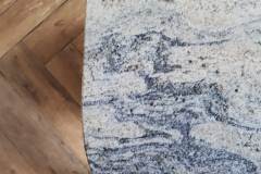 Ivory Waves Granite - leather finish