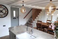 Worktops and light